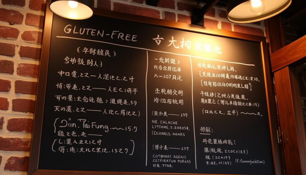 Din Tai Fung gluten-free menu considerations