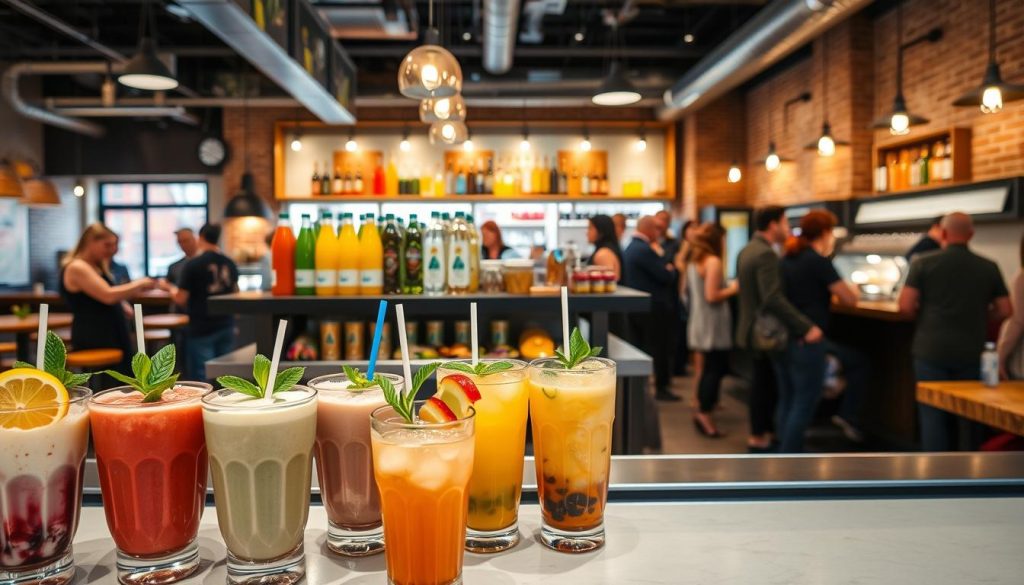 Frozen, Non-Alcoholic, and To-Go Drink Options Chicago