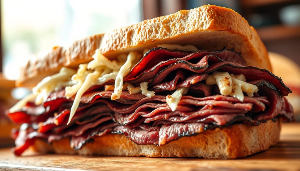 Harold's Pastrami Sandwich