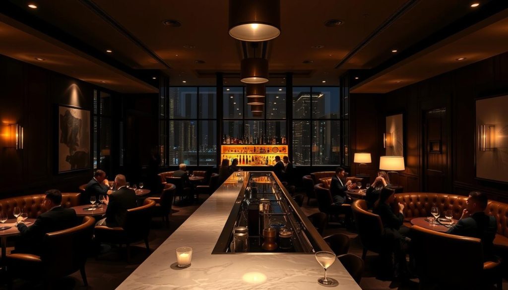 Mid-Day at the Bar and Lounge
