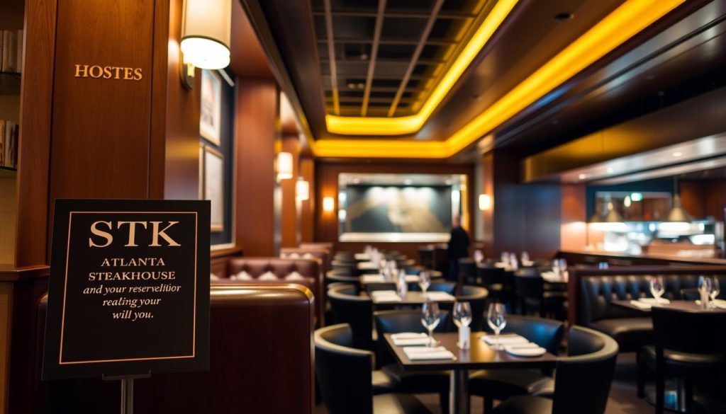 Reservations and Booking Tips at STK Atlanta