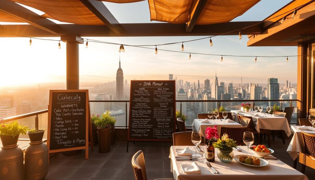 Rooftop Menu Specials and Limited-Time Offers