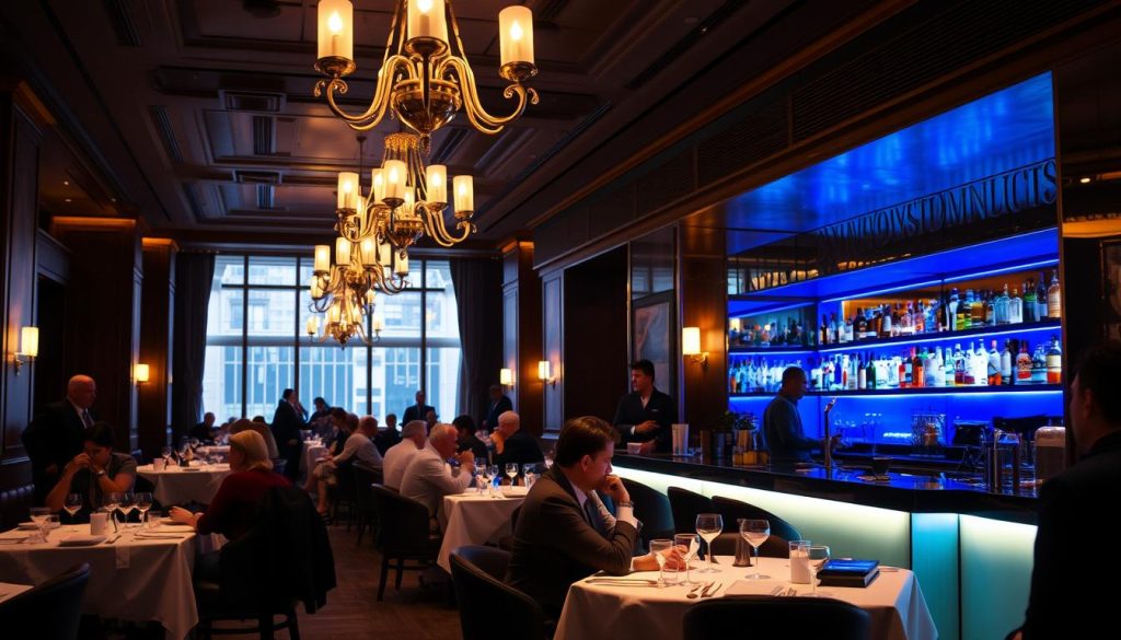 Upscale Dining Chicago ambiance and bar program
