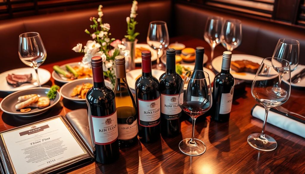 Wine List Selection and Perfect Pairings