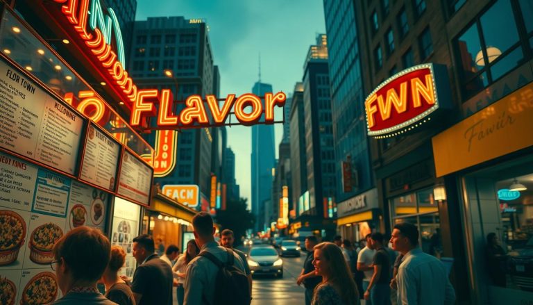 downtown flavortown menu