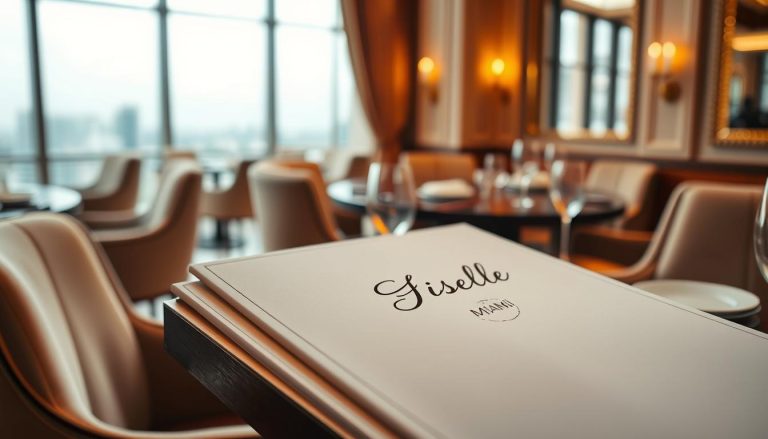 giselle miami menu