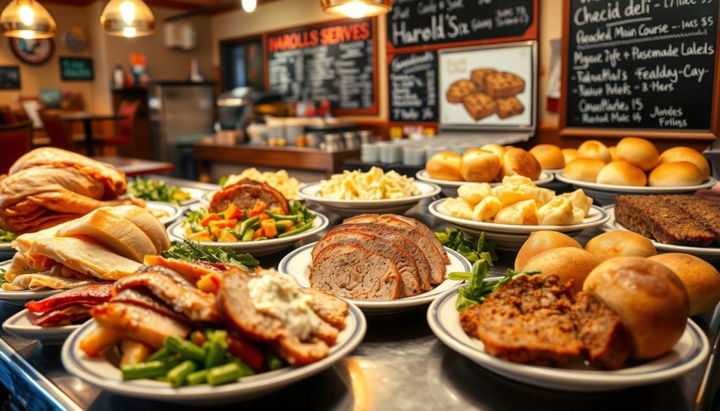 harold's main courses
