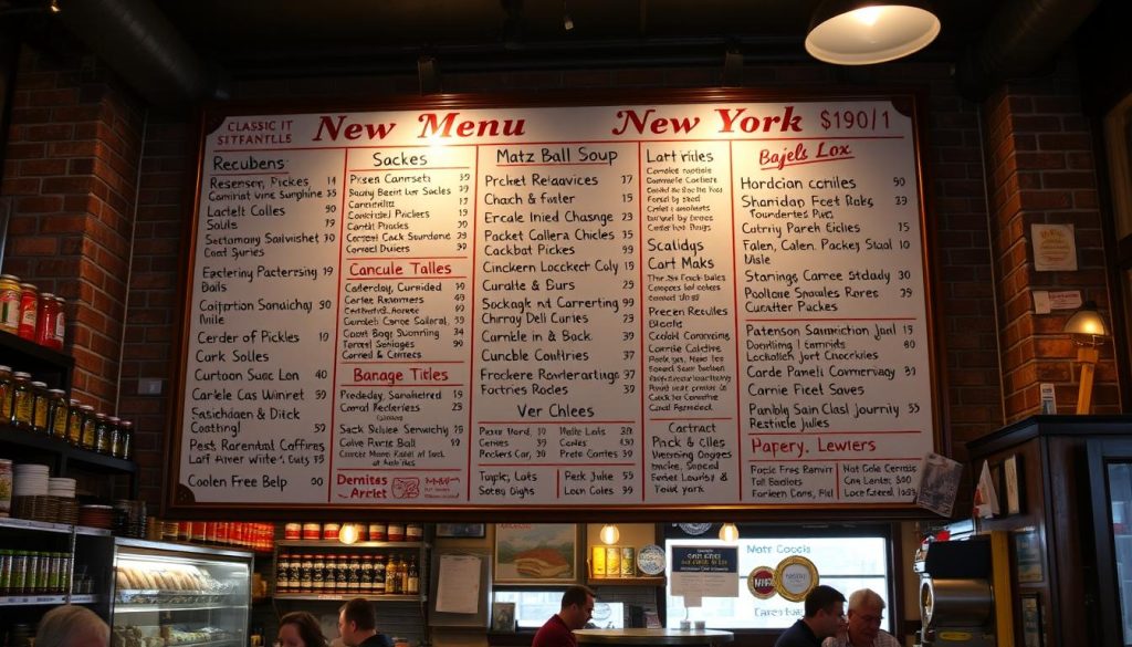 harold's new york deli menu