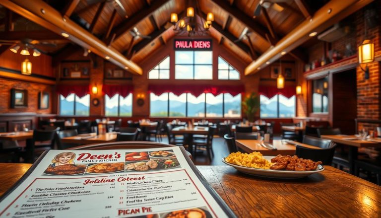 paula deen's family kitchen pigeon forge menu