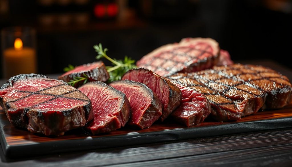 premium steak selections