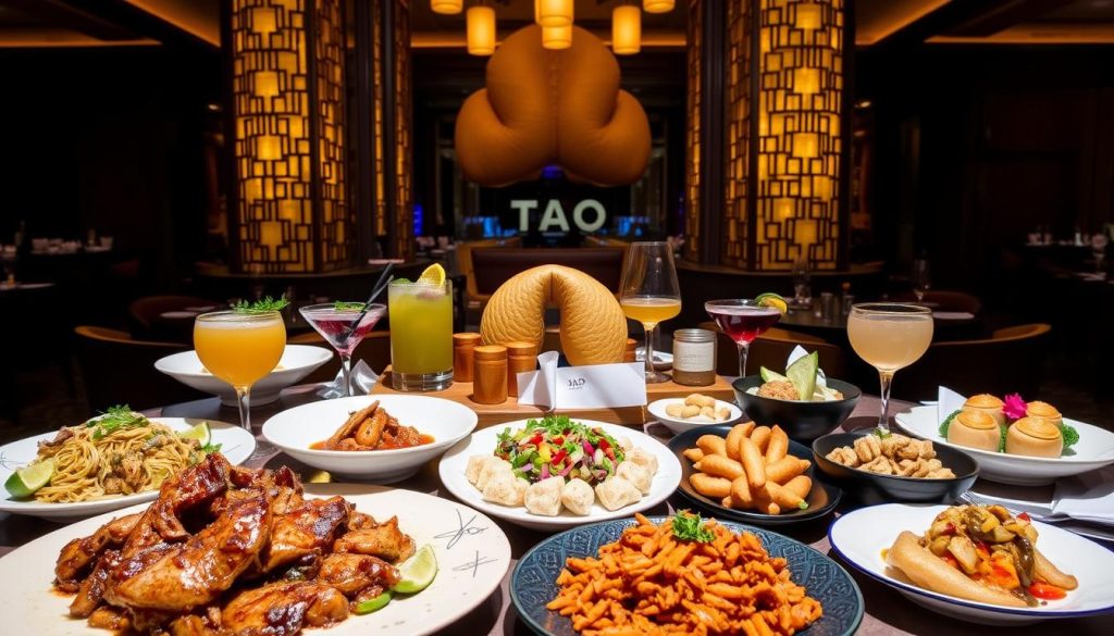 tao chicago food choices