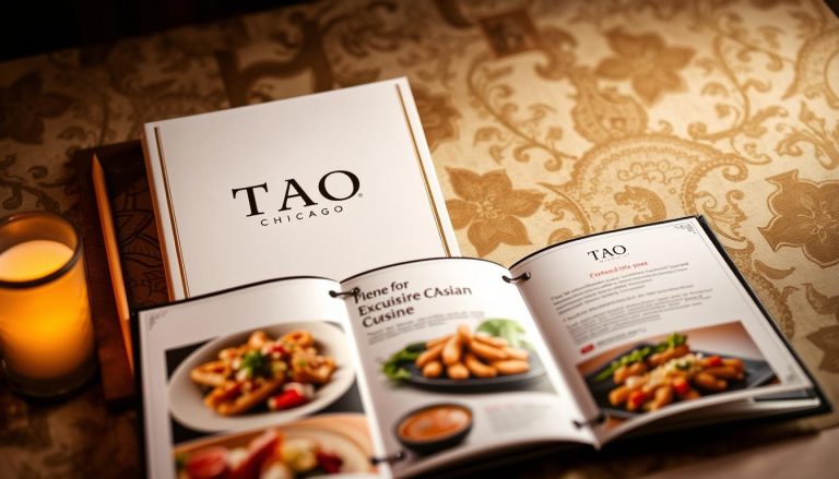 tao chicago menu