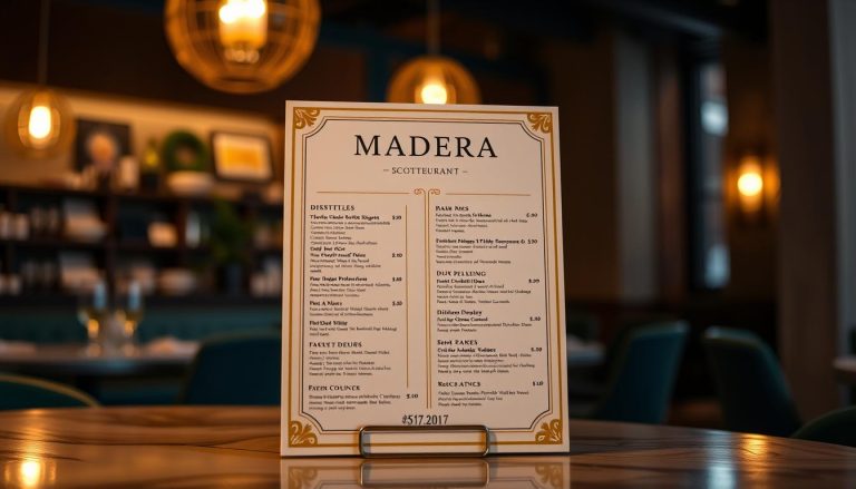 toca madera scottsdale menu