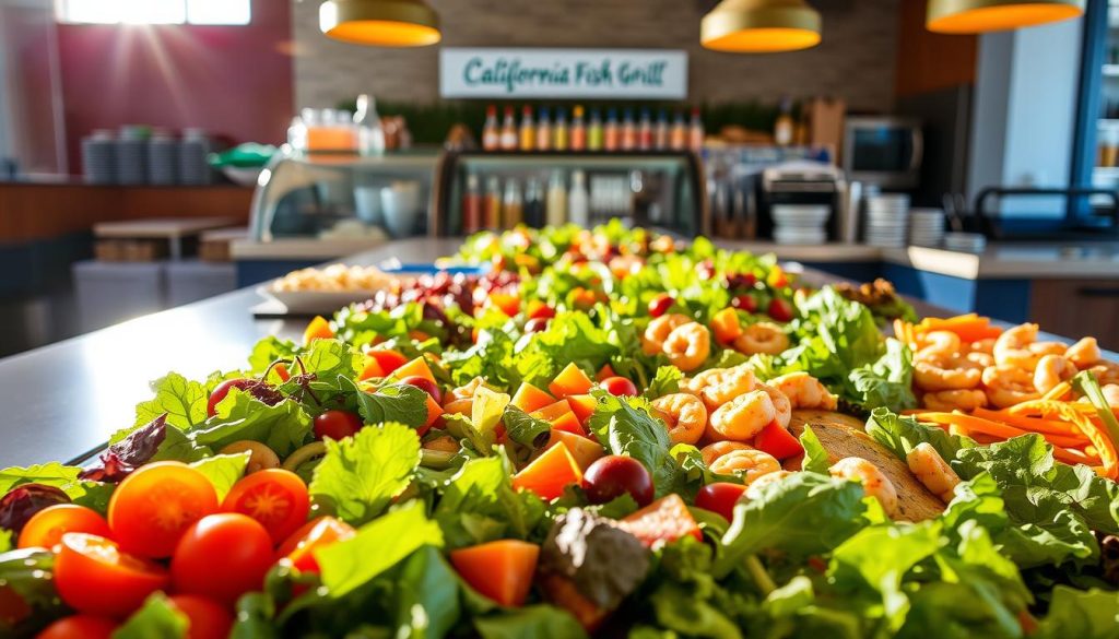 California Fish Grill Salad Options California Fish Grill Salad Options