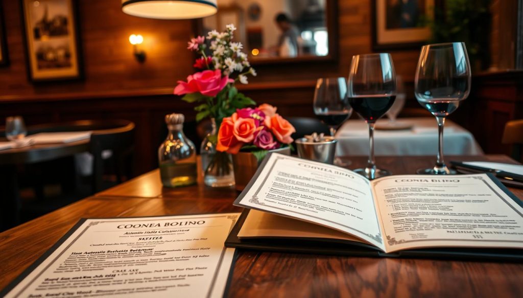 Contessa Boston menu Italian cuisine selections