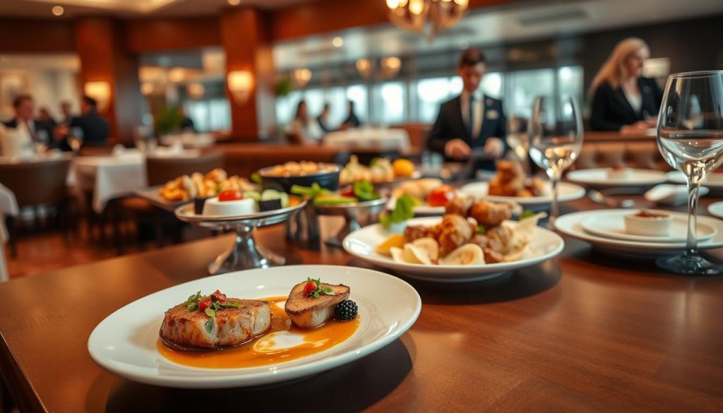 Fahrenheit dinner options and special dining experiences