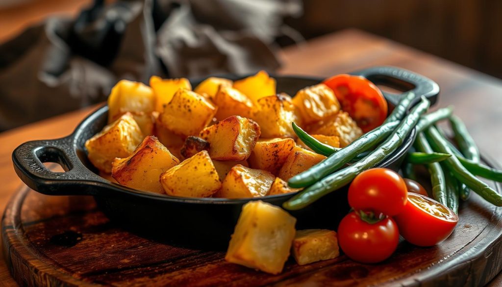 German fried potatoes steakhouse sides