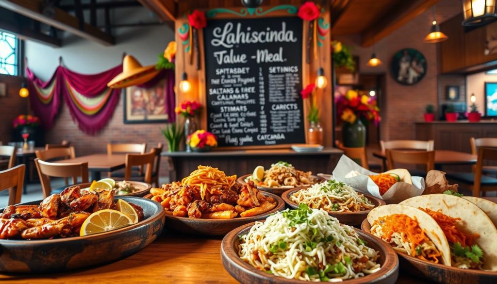 La Hacienda specials value meals