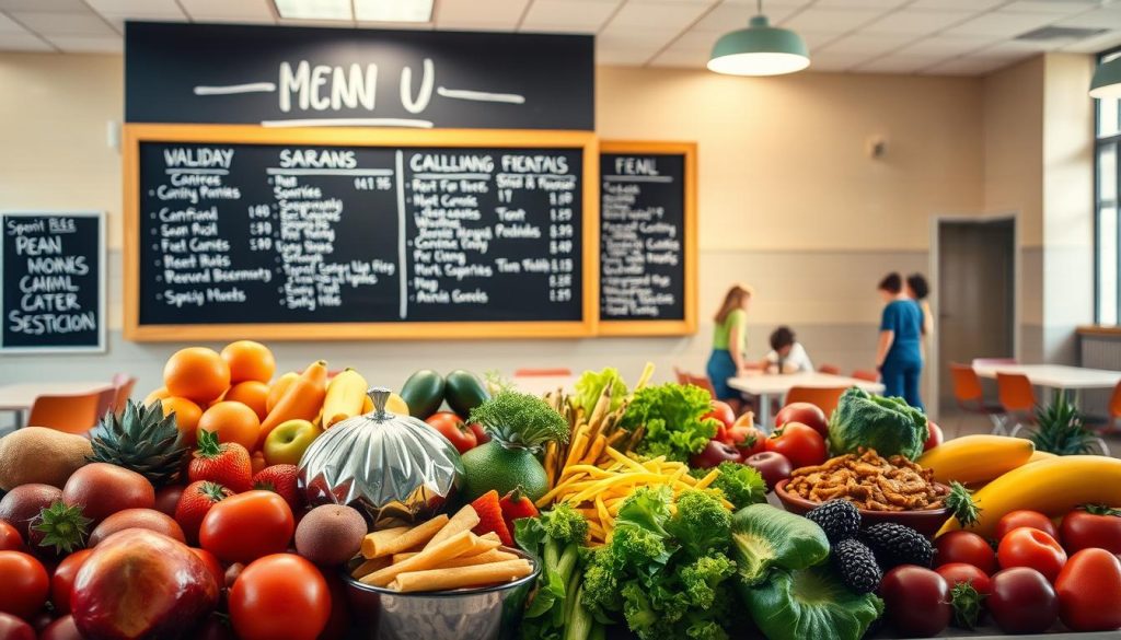 NYC school lunch menu options
