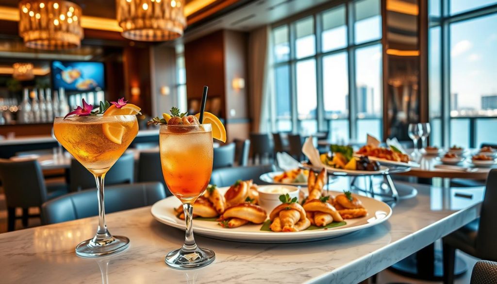 Sexy Fish Miami menu cocktails and luxury dining experience