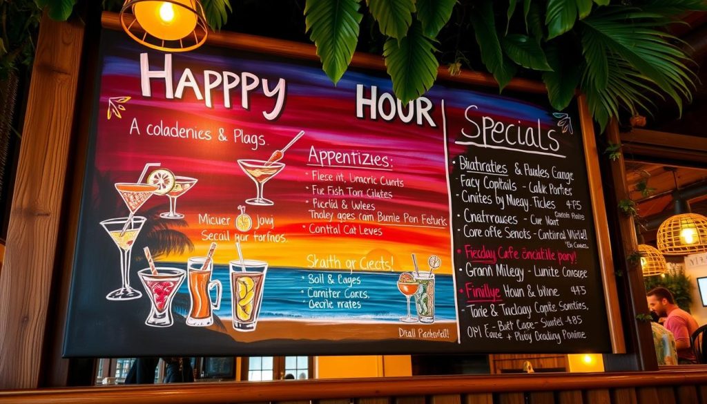 Viva happy hour menu specials and deals