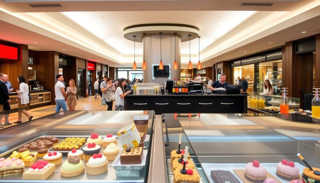 Willowbrook Mall food options desserts and drinks