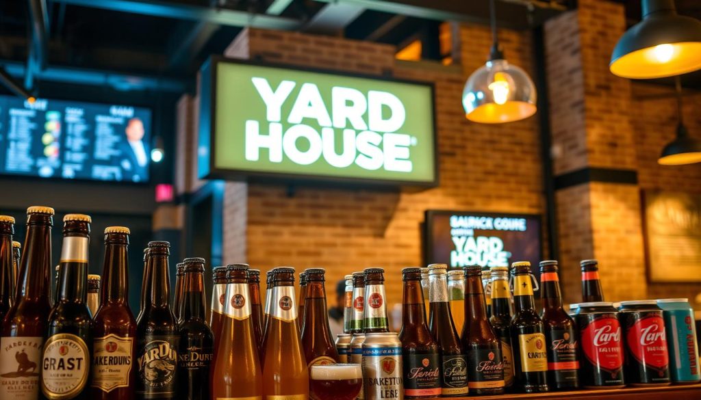Yard House Lombard craft beer selection