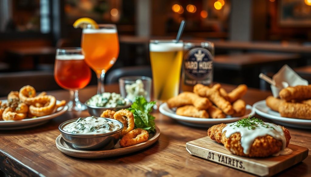 Yard House Orlando menu appetizers and shareables