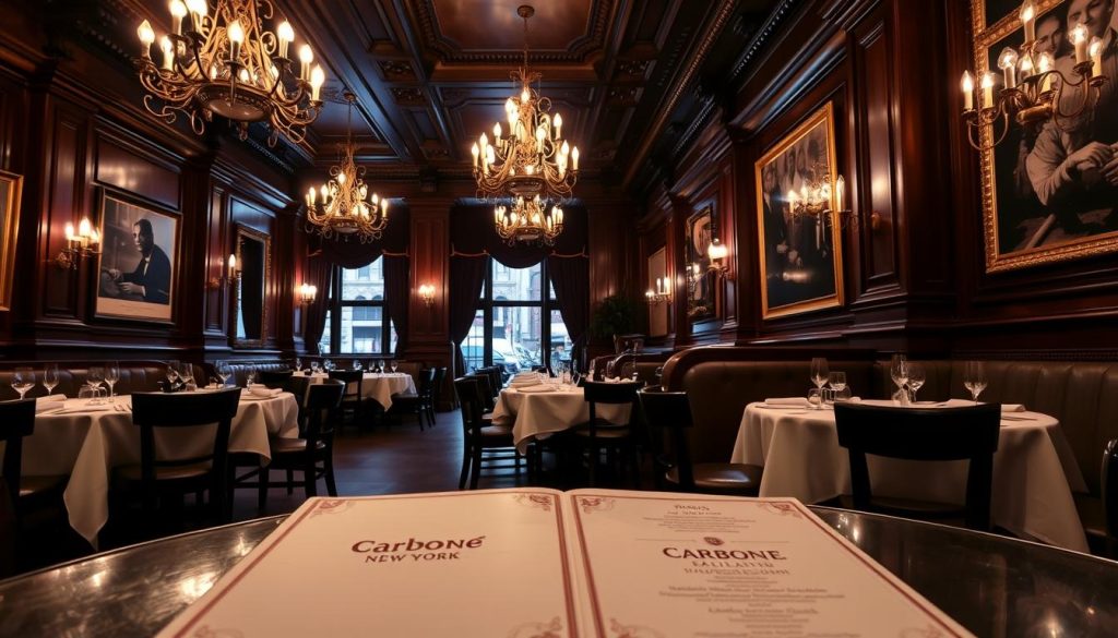 carbone new york menu italian heritage dining