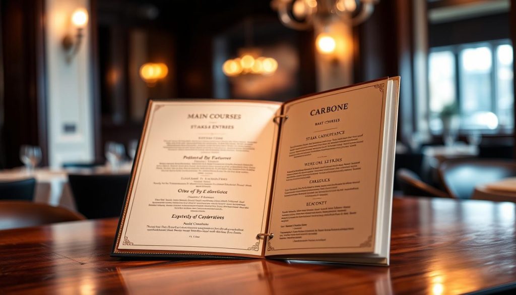 carbone new york menu main courses