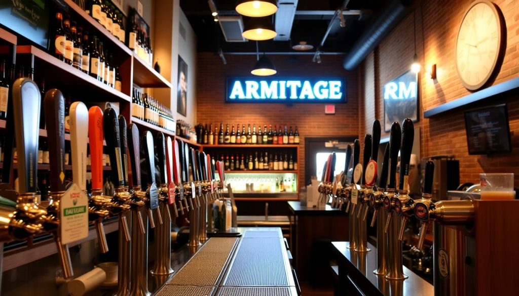 craft beer chicago selection at armitage alehouse bar