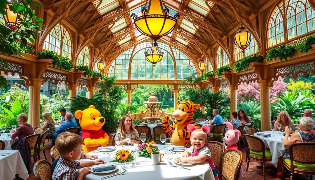 crystal palace character dining