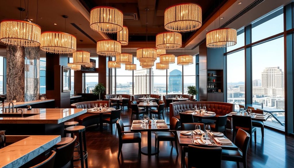 dining options at Komodo Las Vegas