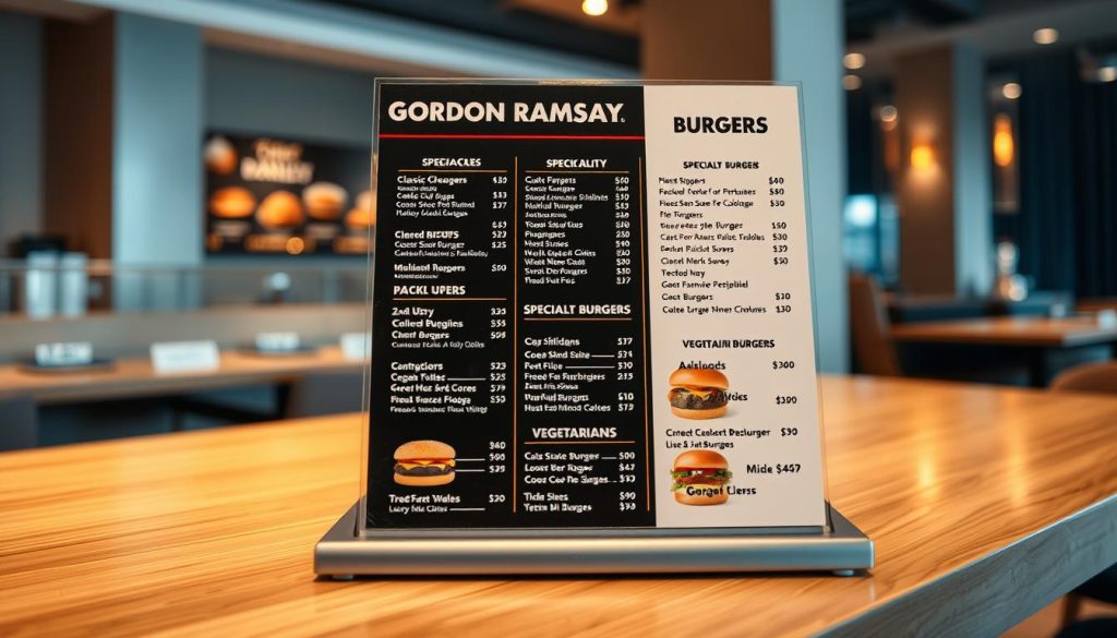 gordon ramsay burger prices menu