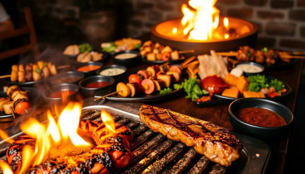 grilled dishes at The Compass Phoenix