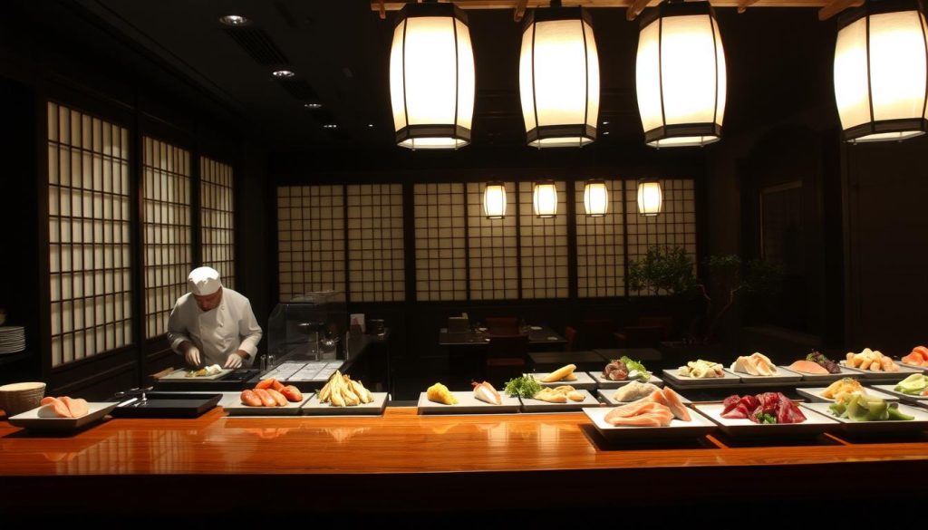 nobu chef's tasting menu omakase experience