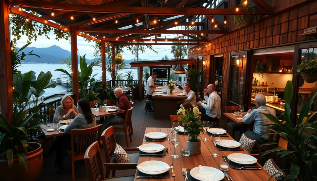 outdoor dining options