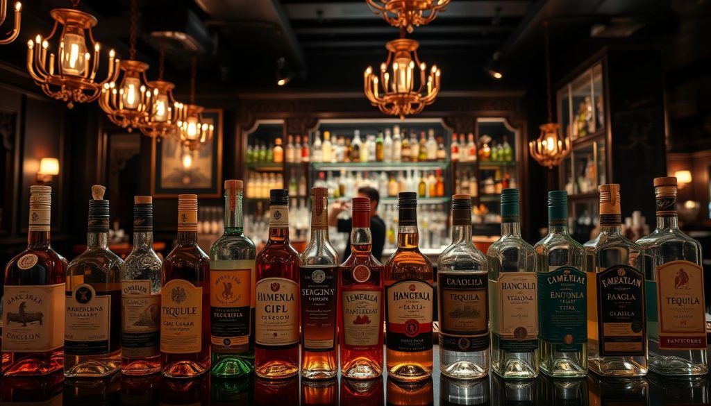 premium tequila selection houston bar