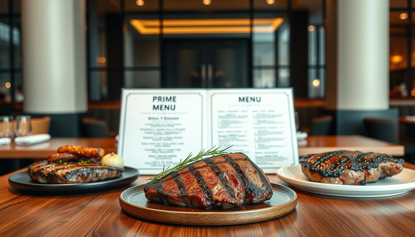 prime steakhouse las vegas menu