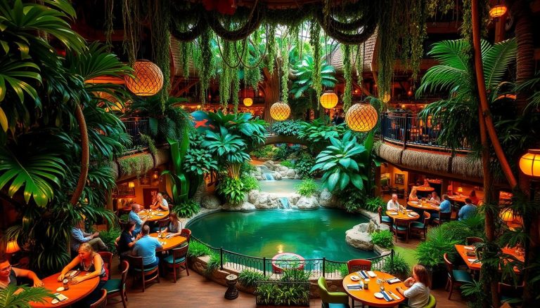 rainforest cafe lake buena vista menu