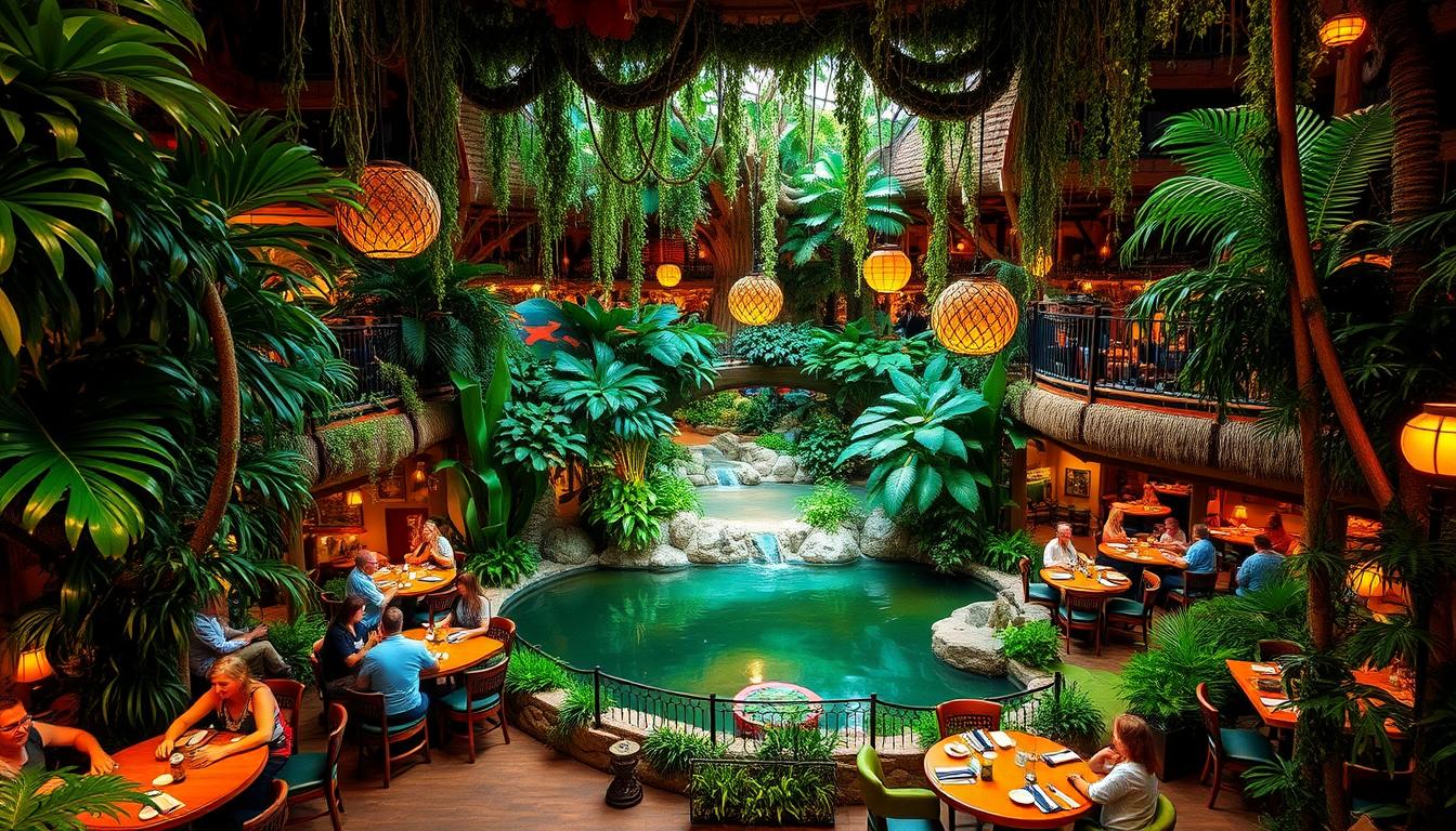 rainforest cafe lake buena vista menu