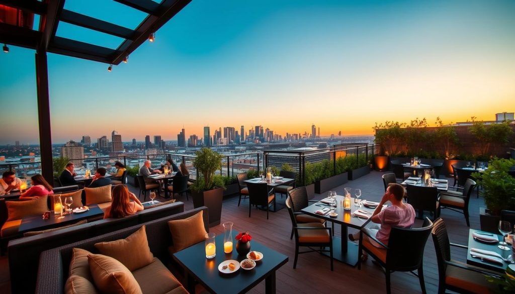 top rooftop dining spots in DFW
