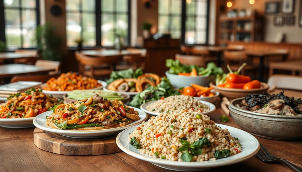 vegetarian options