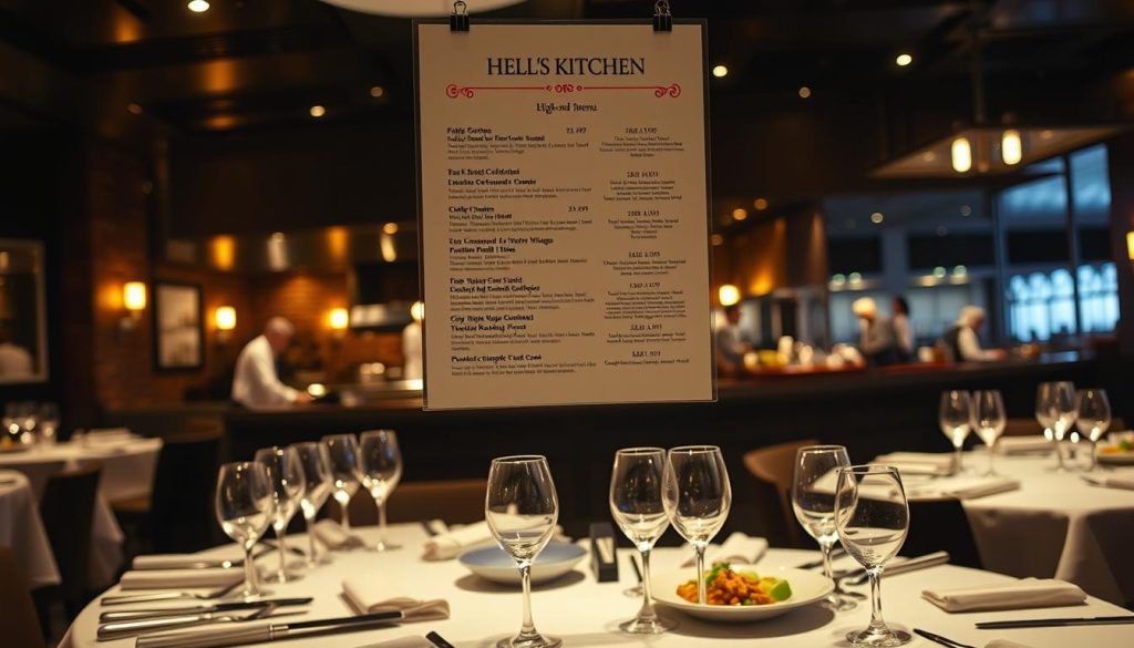 washington hell's kitchen prices fine dining menu