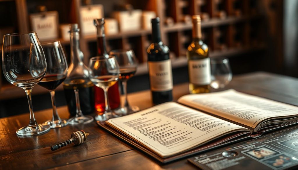wine menu